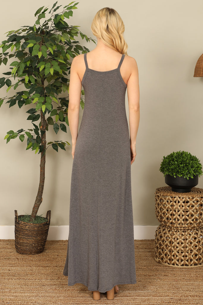 Spaghetti Strap Maxi Dress