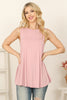 Sleeveless Solid Top