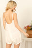Spaghetti Strap Tiered Elastic Romper