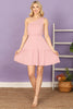 One Shoulder Sleeveless Tiered Ruffle Solid Mini Dress