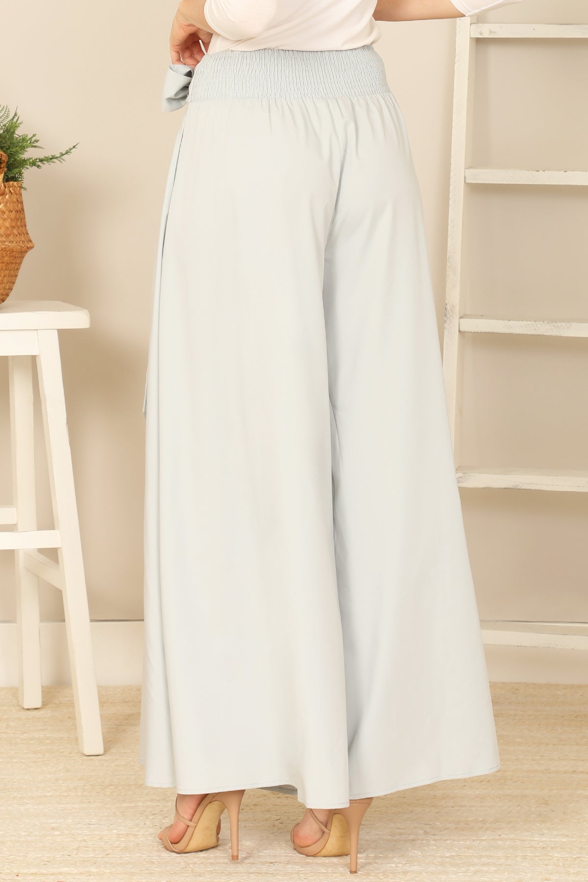 美品　6 ROKU ロク COTTON SQUARE LACE PANTS 38 6(ROKU)＞COTTON RAYON BIG PANTS/パンツ