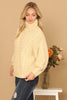 TURTLE NECK KNITTED SWEATER