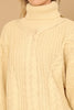 TURTLE NECK KNITTED SWEATER