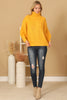 TURTLE NECK KNITTED SWEATER