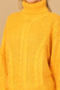 TURTLE NECK KNITTED SWEATER