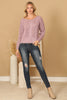 CHUNKY CABLE KNIT OFF SHOULDER CROP SWEATER