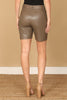 LEATHER SHORT