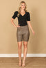 LEATHER SHORT