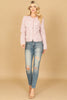 WOOL BLENDED TWEED JACKET