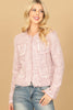 WOOL BLENDED TWEED JACKET