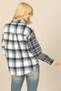 PLAIDED BUTTON DOWN JACKET