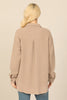 COLLARED BUTTON DOWN FRONT POCKET JACKET