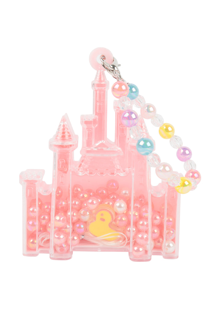 DIY CASTLE NECKLACE OR BRACELET PEARL BEADS HANCRAFTED TOY JEWELRY