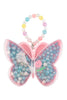 DIY BUTTERFLY NECKLACE OR BRACELET PEARL BEADS HANCRAFTED TOY JEWELRY