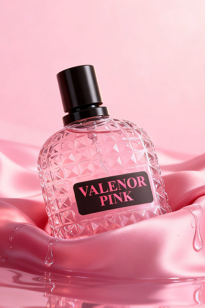 VALENOR PINK SPRAY PERFUME EAU DE PARFUM FOR WOMEN - 100ML/3.3FL.OZ.