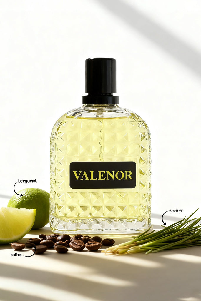 VALENOR SPRAY PERFUME EAU DE PARFUM FOR MEN - 100ML/3.3FL.OZ.