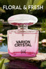 VARION CRYSTAL SPRAY PERFUME EAU DE PARFUM FOR WOMEN - 100ML/3.3FL.OZ.