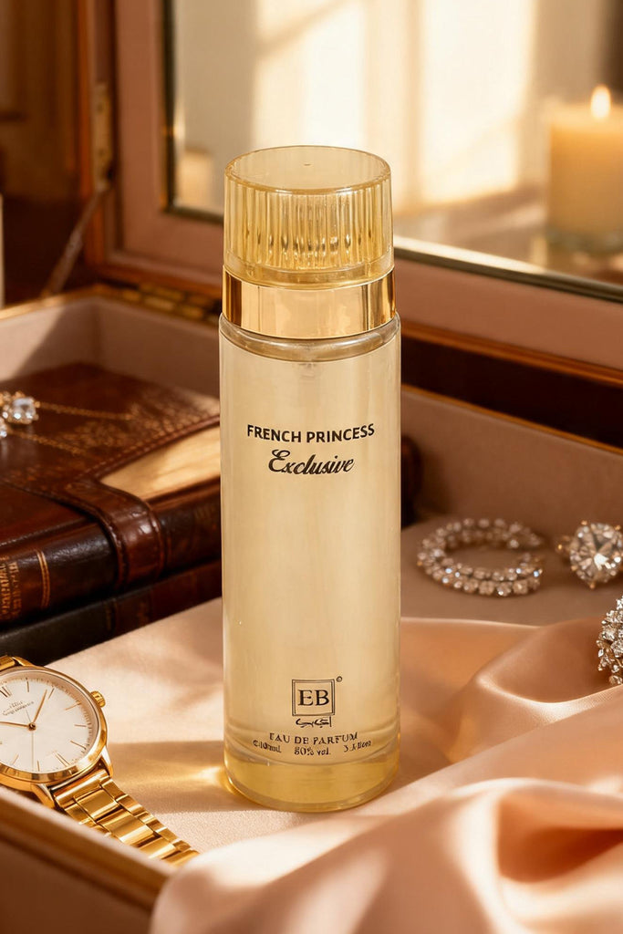 FRENCH PRINCESS EXCLUSIVE SPRAY PERFUME EAU DE PARFUM FOR WOMEN - 100ML/3.3FL.OZ.