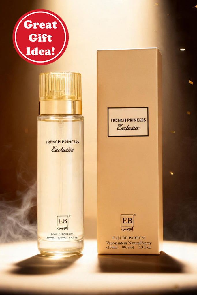 FRENCH PRINCESS EXCLUSIVE SPRAY PERFUME EAU DE PARFUM FOR WOMEN - 100ML/3.3FL.OZ.