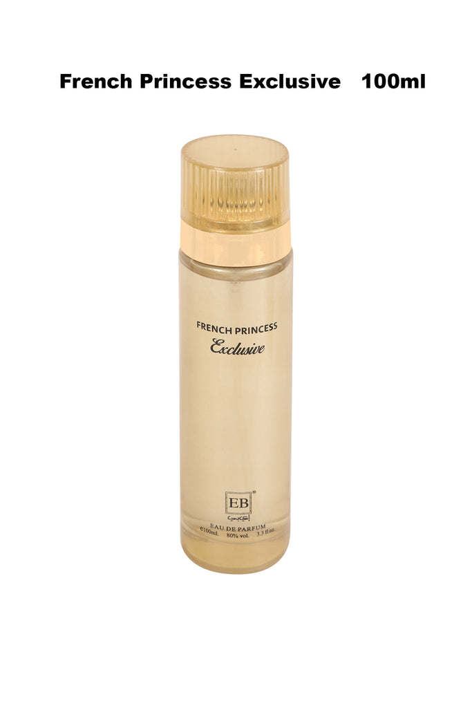 FRENCH PRINCESS EXCLUSIVE SPRAY PERFUME EAU DE PARFUM FOR WOMEN - 100ML/3.3FL.OZ.