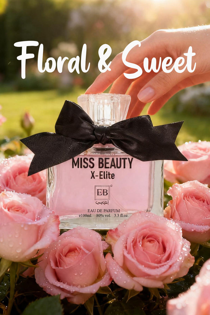 MISS BEAUTY X ELITE SPRAY PERFUME EAU DE PARFUM FOR WOMEN - 100ML/3.3FL.OZ