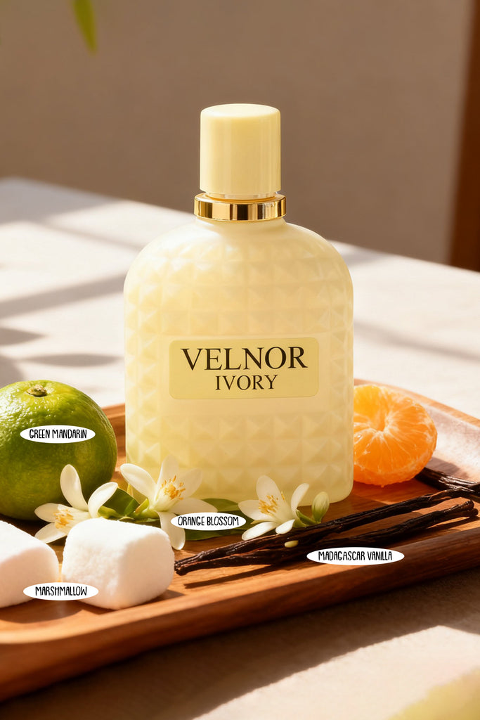 VELNOR IVORY SPRAY PERFUME EAU DE PARFUM FOR WOMEN - 100ML/3.3FL.OZ.