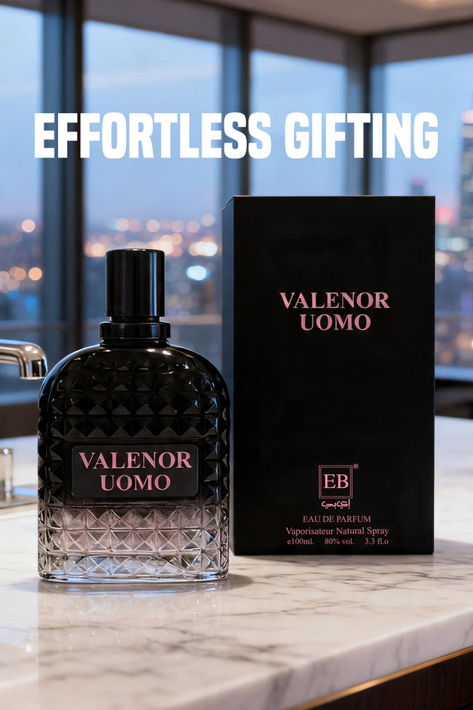 VALENOR UOMO SPRAY PERFUME EAU DE PARFUM FOR MEN - 100ML/3.3FL.OZ
