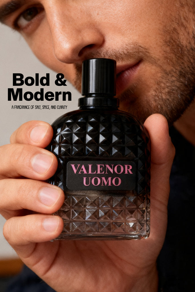 VALENOR UOMO SPRAY PERFUME EAU DE PARFUM FOR MEN - 100ML/3.3FL.OZ