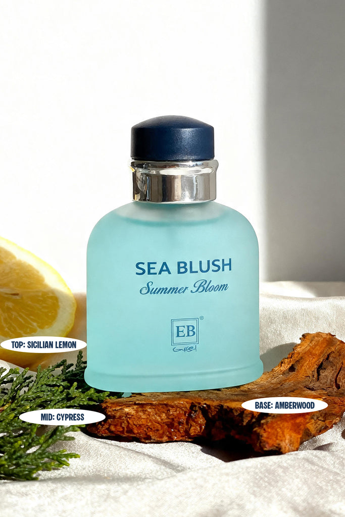 SEA BLUSH SUMMER BLOOM SPRAY PERFUME EAU DE PARFUM FOR WOMEN - 100ML/3.3FL.OZ.