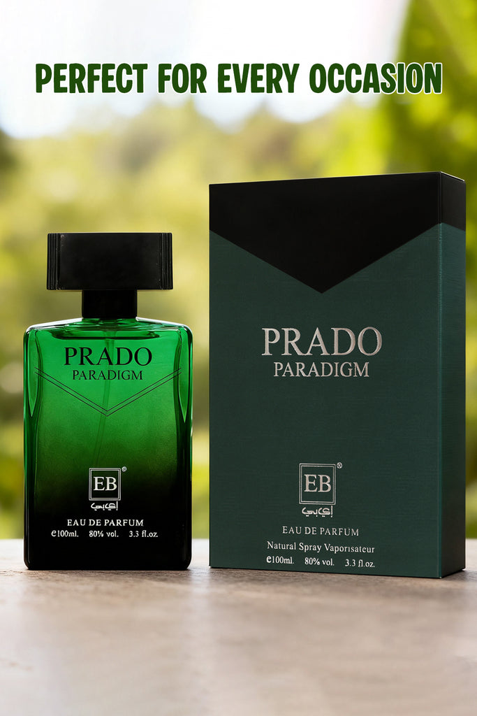PRADO PARADIGM SPRAY PERFUME EAU DE PARFUM FOR MEN - 100ML/3.3FL.OZ.