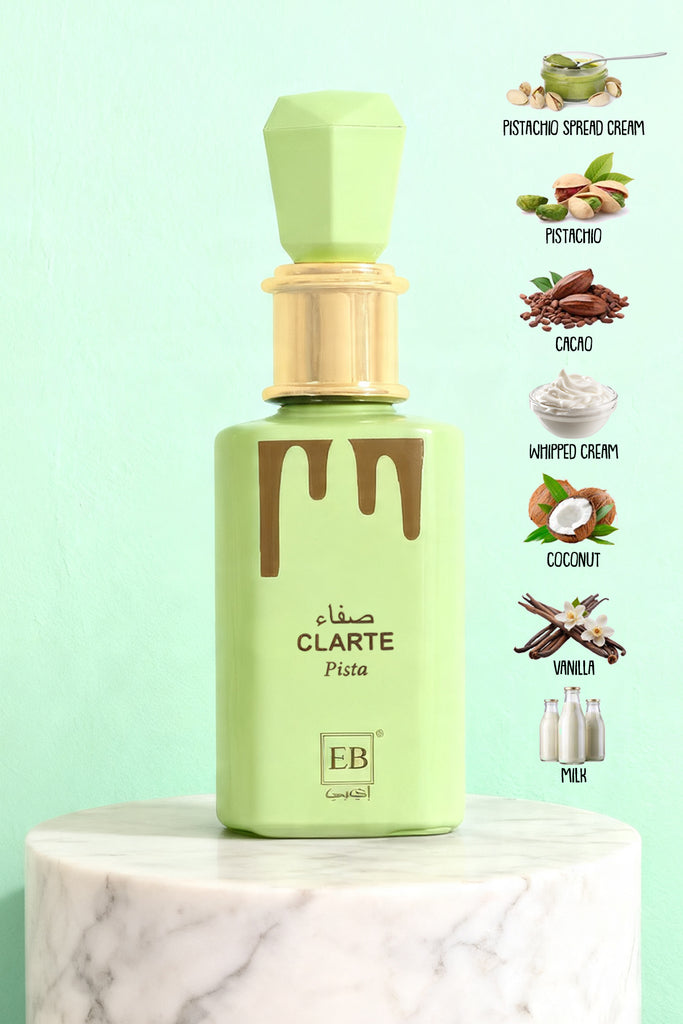 CLARTE PISTA SPRAY PERFUME EAU DE PARFUM FOR MEN AND WOMEN - 100ML/3.4FL.OZ.