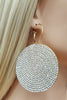 RHINESTONE FASHION EARRINGS