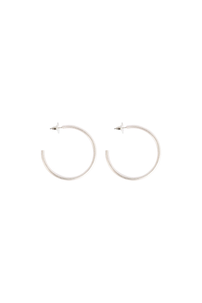 1.5 INCHES POST HOOP EARRINGS