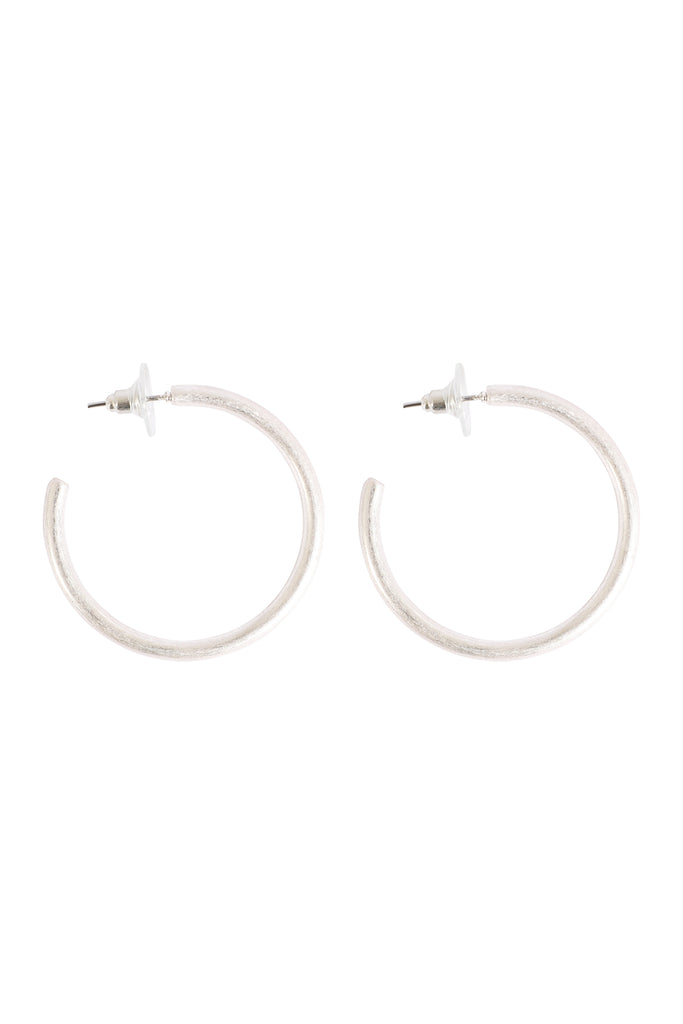 HOOP POST EARRINGS