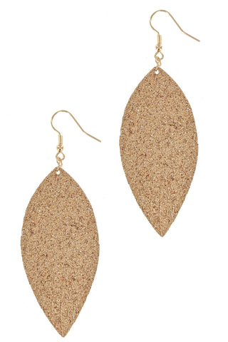 MARQUISE INTERTWINED DANGLING SAND STICKER EARRINGS- – Riah Fashion