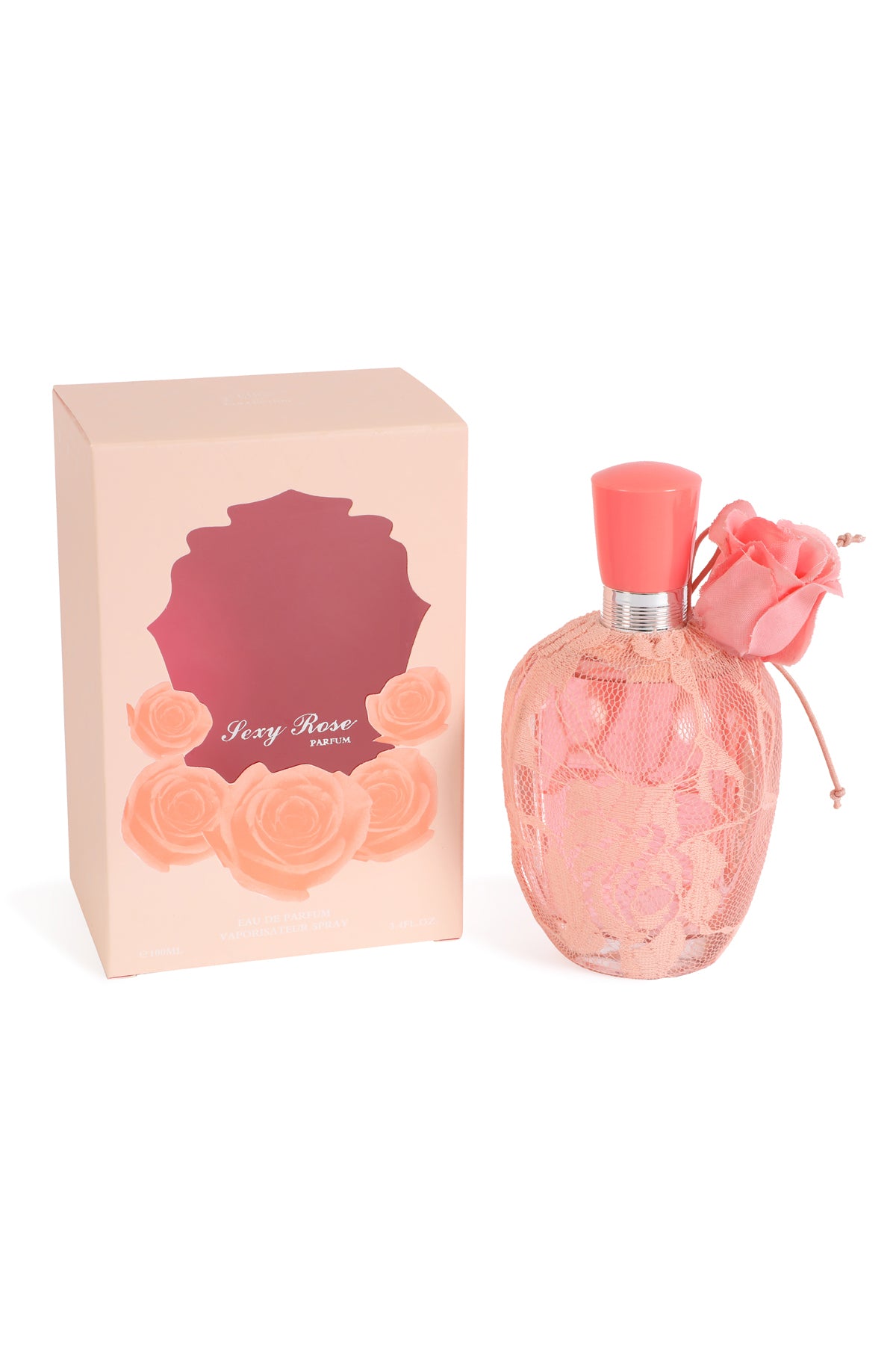 SEXY ROSE PINK SPRAY PERFUME EAU DE PARFUM FOR WOMEN - 100ML