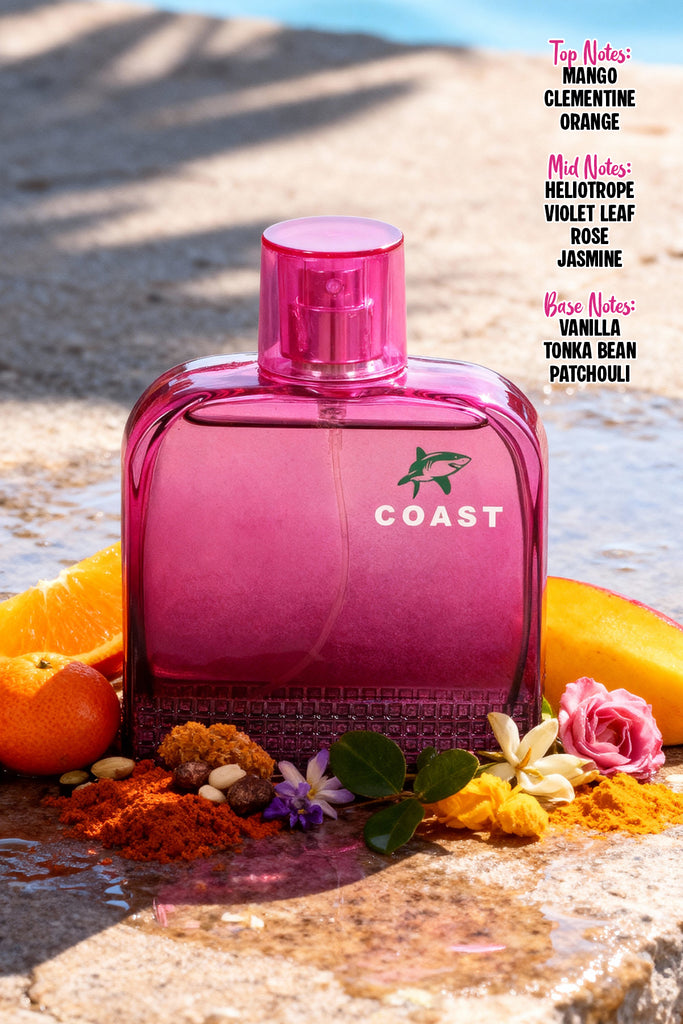COAST PURE MAGIC SPRAY PERFUME EAU DE TOILETTE FOR MEN - 100ML/3.4 FL.OZ.