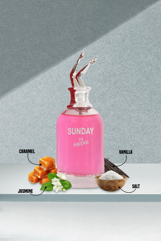 SUNDAY IS SHINE SPRAY PERFUME EAU DE PARFUM FOR WOMEN - 100ML/3.4 FL.OZ. - Riah Fashion