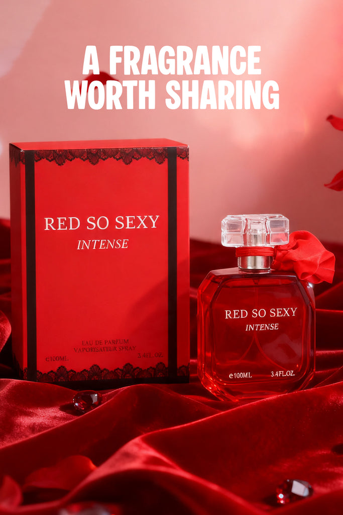 RED SO SEXY INTENSE SPRAY PERFUME EAU DE PARFUM FOR WOMEN - 100ML/3.4FL.OZ.