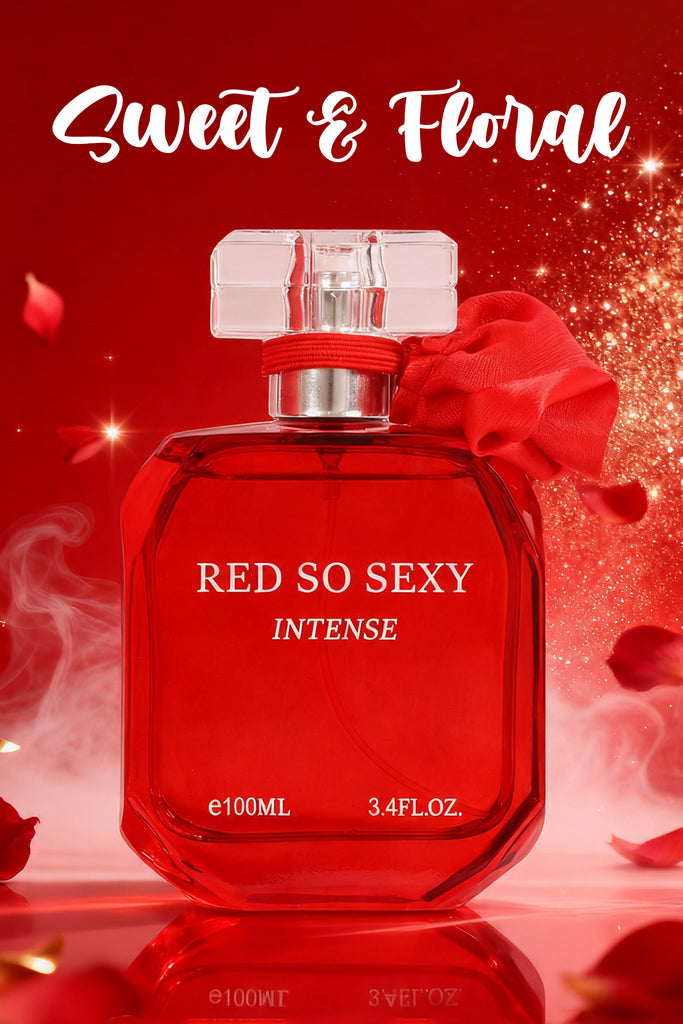 RED SO SEXY INTENSE SPRAY PERFUME EAU DE PARFUM FOR WOMEN - 100ML/3.4FL.OZ.