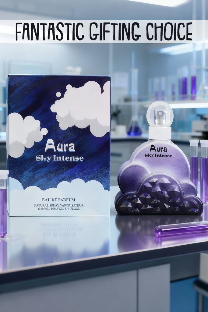 AURA SKY INTENSE SPRAY PERFUME EAU DE PARFUM FOR WOMEN - 100ML/3.4FL.OZ.