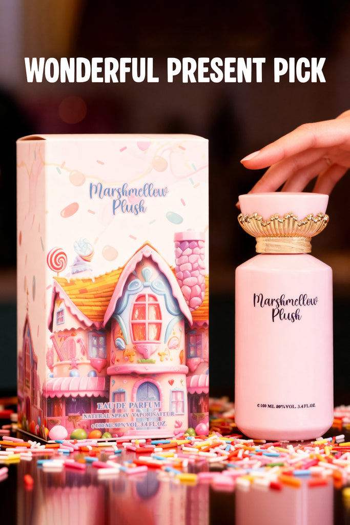 MARSHMALLOW PLUSH SPRAY PERFUME EAU DE PARFUM FOR MEN AND WOMEN - 100ML/3.4FL.OZ.