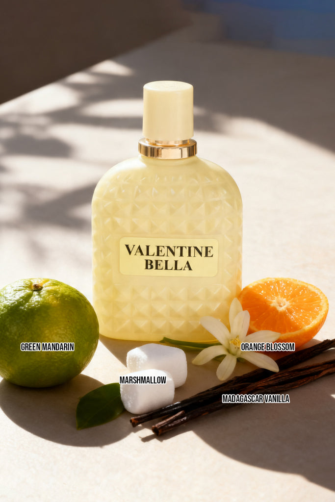 VALLENTINE BELLA SPRAY PERFUME EAU DE PARFUM FOR WOMEN - 100ML/3.4FL.OZ.