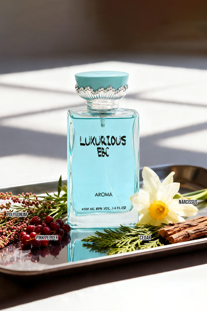 LUXURIOUS EBC AROMA SPRAY PERFUME EAU DE PARFUM FOR WOMEN - 100ML/3.4FL.OZ.
