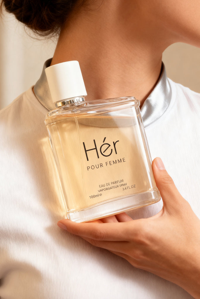 HER POUR FEMME SPRAY PERFUME EAU DE PARFUM FOR WOMEN - 100ML/3.4FL.OZ.