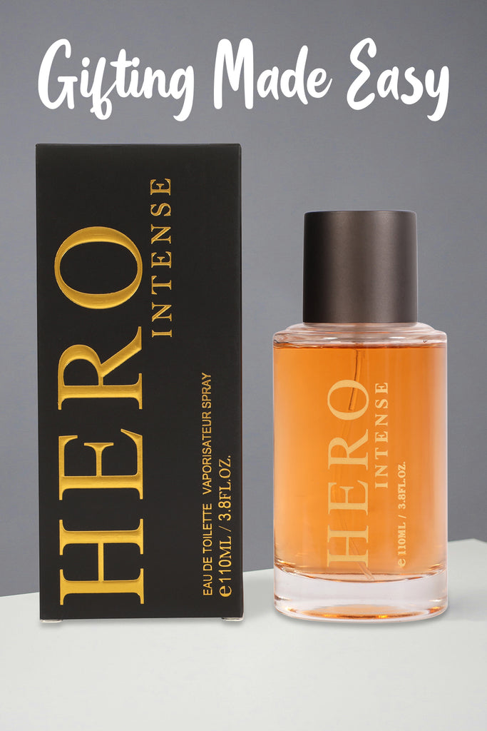 HERO INTENSE SPRAY PERFUME EAU DE TOILETTE FOR MEN - 100ML/3.8 FL.OZ.