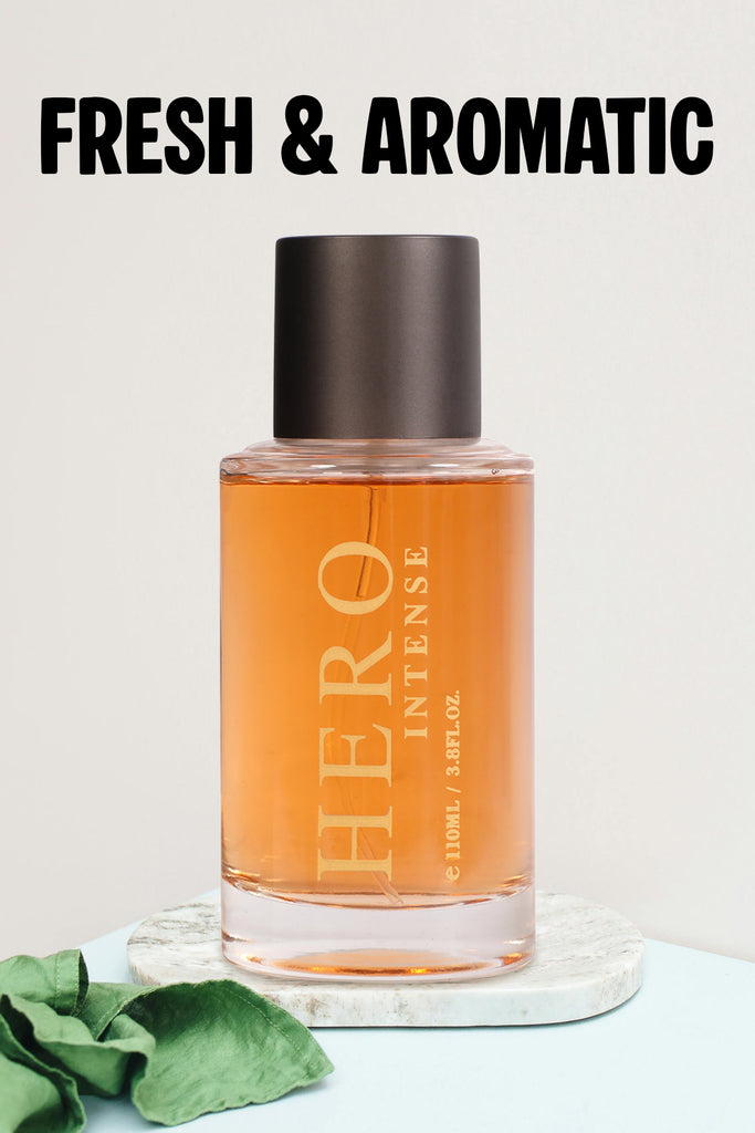 HERO INTENSE SPRAY PERFUME EAU DE TOILETTE FOR MEN - 100ML/3.8 FL.OZ.