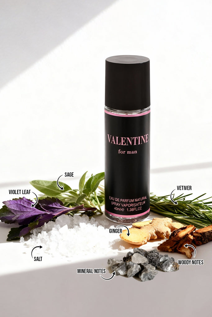 VALENTINE SPRAY PERFUME EAU DE PARFUM FOR MEN - 40ML/1.36FL.OZ. - Riah Fashion