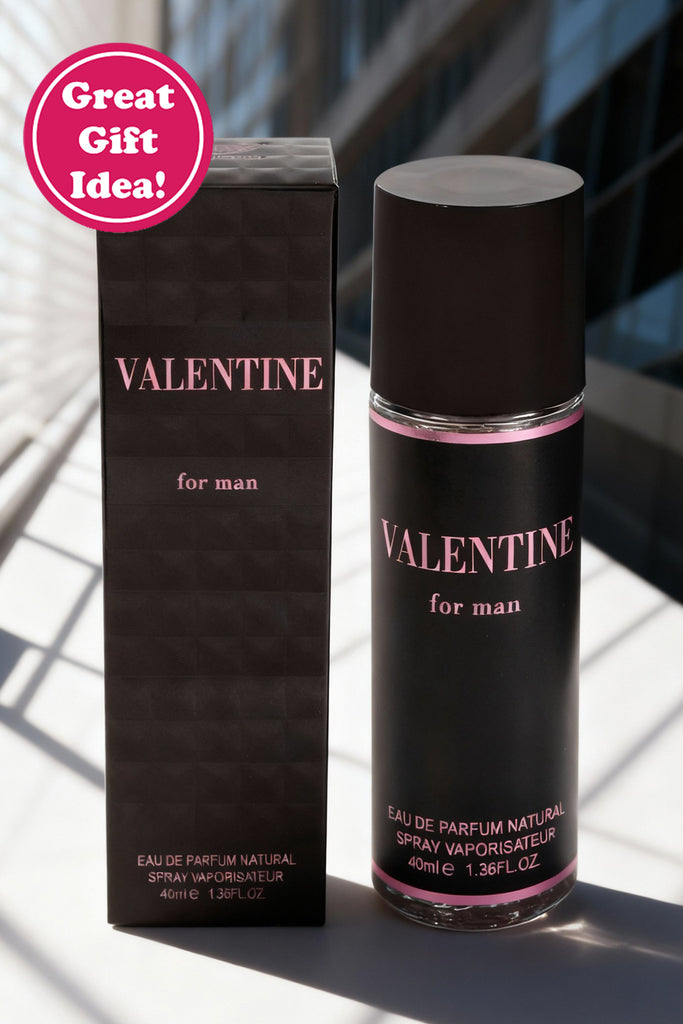 VALENTINE SPRAY PERFUME EAU DE PARFUM FOR MEN - 40ML/1.36FL.OZ. - Riah Fashion