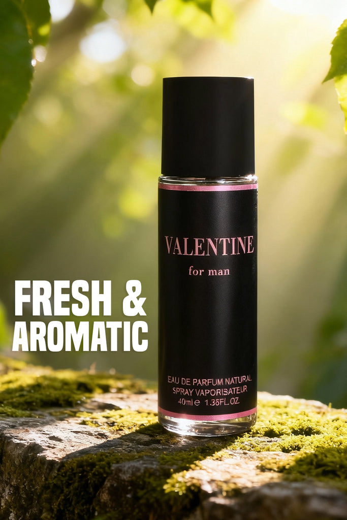 VALENTINE SPRAY PERFUME EAU DE PARFUM FOR MEN - 40ML/1.36FL.OZ. - Riah Fashion